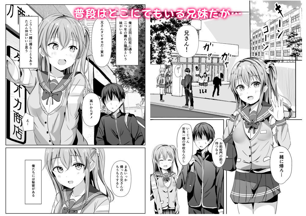 妹が精子の観察をやめてくれない〜兄さんは精子運動率99%〜 画像1