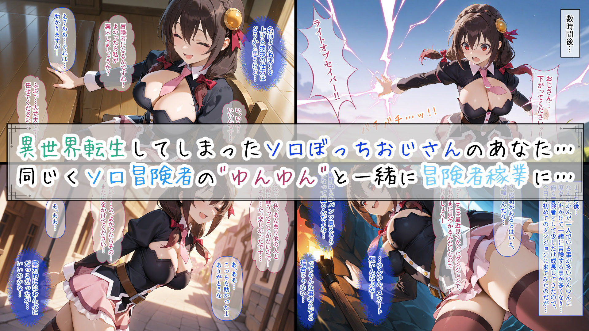 この素晴らしいぼっち娘とイチャらぶ性活を! 画像1
