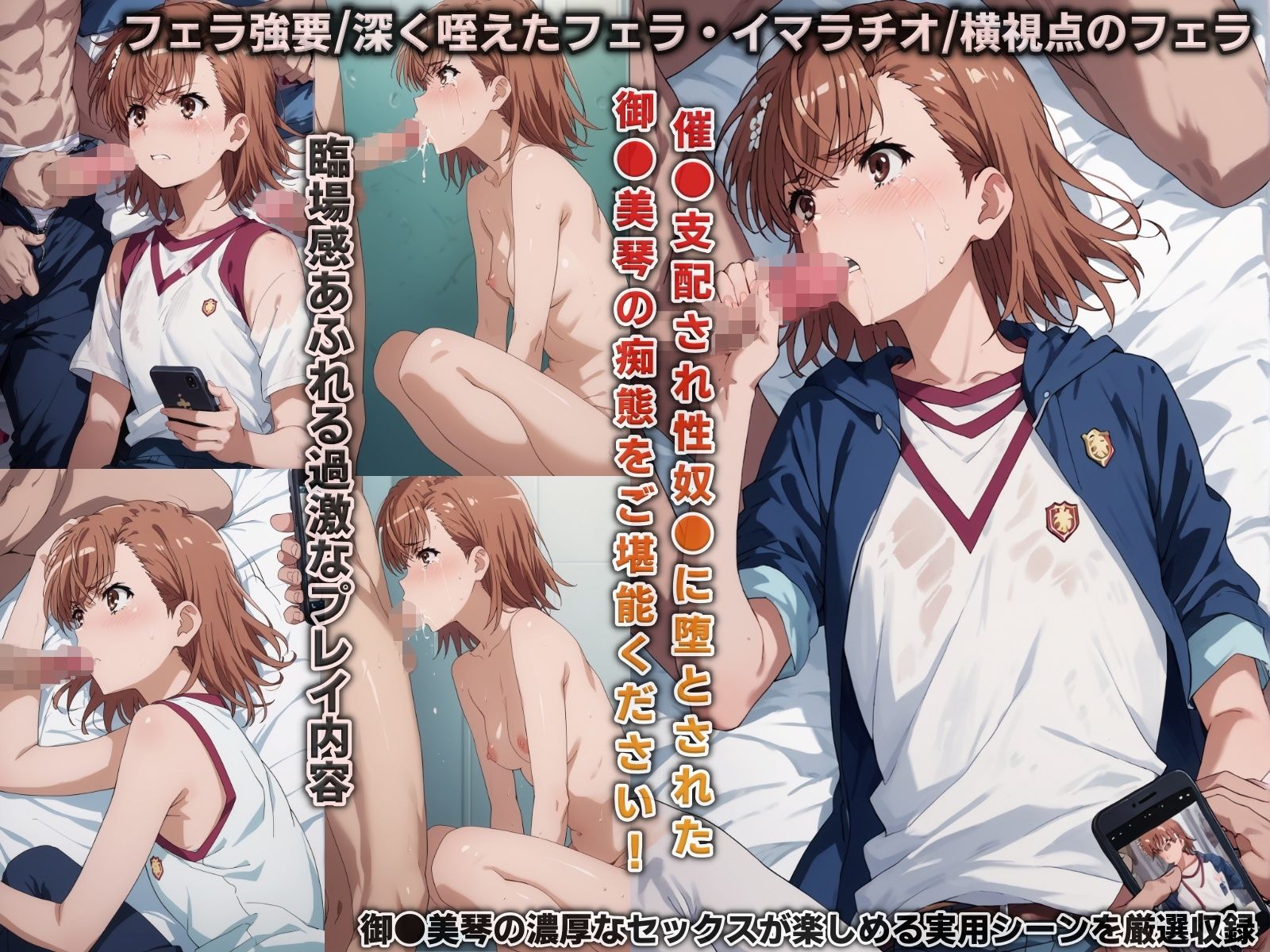 性奴○に堕ちたヒロイン…とある●学の超電磁砲/御●美琴編(催●支配され多様な体位で犯●れ続け快楽堕ち) 画像2