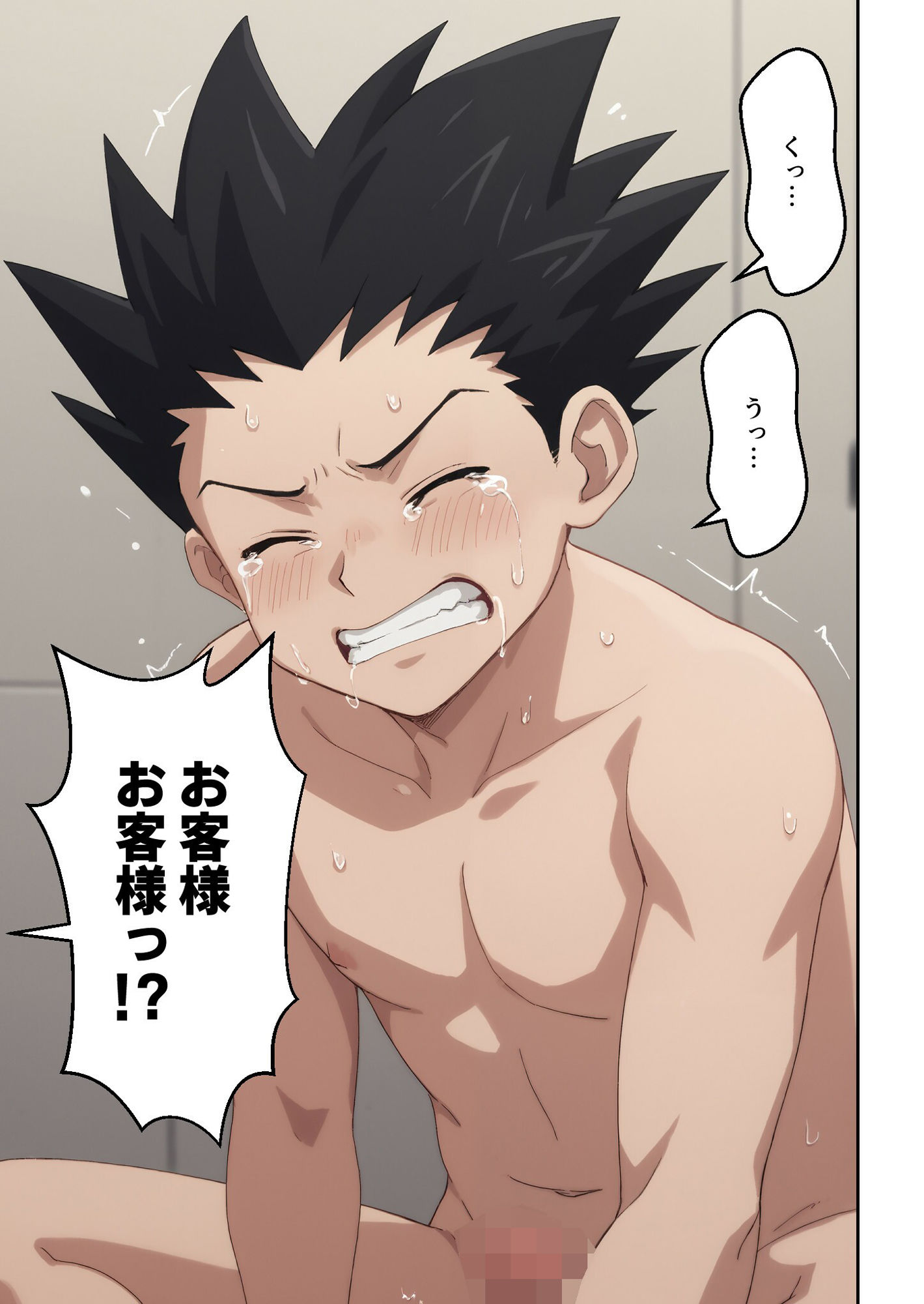 H×H 健全店でカスハラするゴ○さん【マンガ+CG集】 画像5