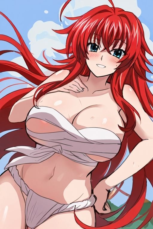 己が肢体に恥じることのないリアス部長 画像10