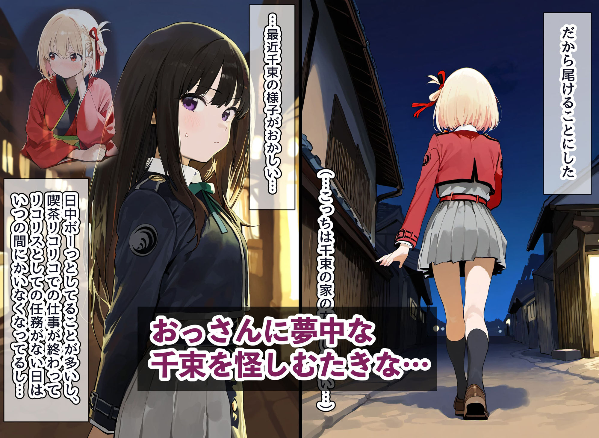 天才エージェント美少女・錦木千束ちゃんと冴えないキモデブおじさんの催●から始まる恋〜二人の男女は夫婦となり永遠の愛へ〜 画像8
