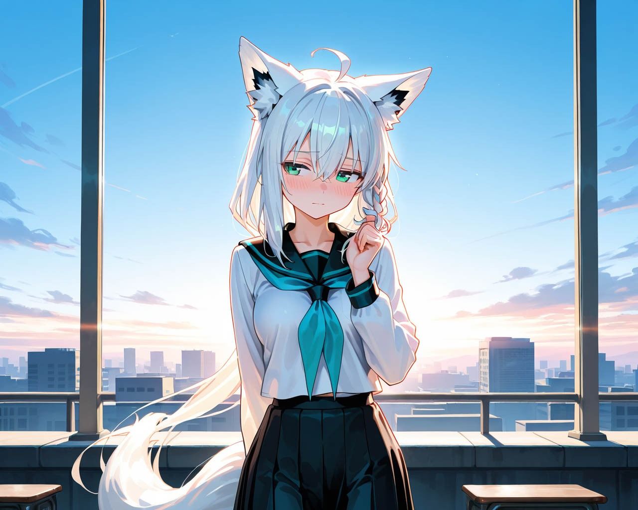 ホ〇ライブIF〜白上フ〇キは淫乱である 画像5