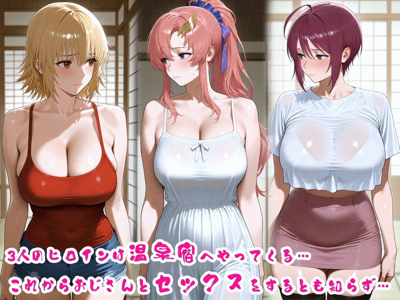 温泉宿でSEX -ガ〇ダムSEE〇- 画像2